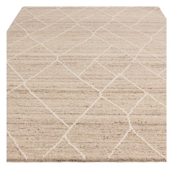 Volnena preproga v naravni barvi 120x170 cm Noah – Asiatic Carpets