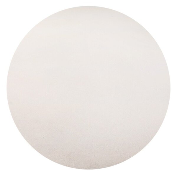 Kremno bela pralna okrogla preproga ø 120 cm Sky – Ayyildiz Carpets