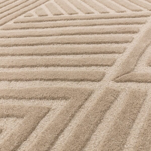 Svetlo rjava volnena preproga 120x170 cm Hague – Asiatic Carpets