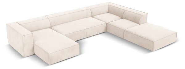 Kremno bela kotna sedežna garnitura (z desnim kotom) Madame – Windsor & Co Sofas