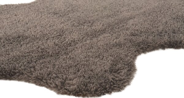 Preproga Curly Fur Dark Grey