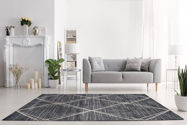 Preproga Firenze Dark Grey Cream