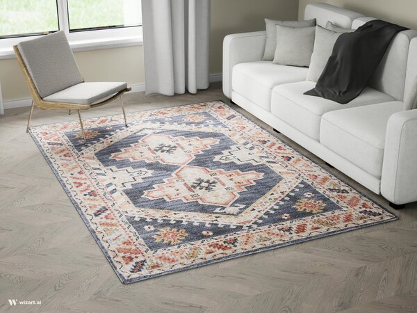 Preproga Florence Navy Cream