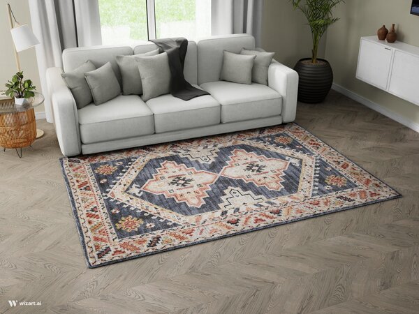 Preproga Florence Navy Cream