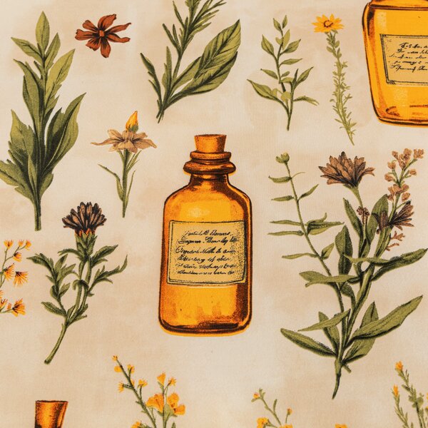 Posteljnina iz mikrovlaken APOTHECARY kremna Dimenzije posteljnine: 70 x 90 cm | 140 x 200 cm