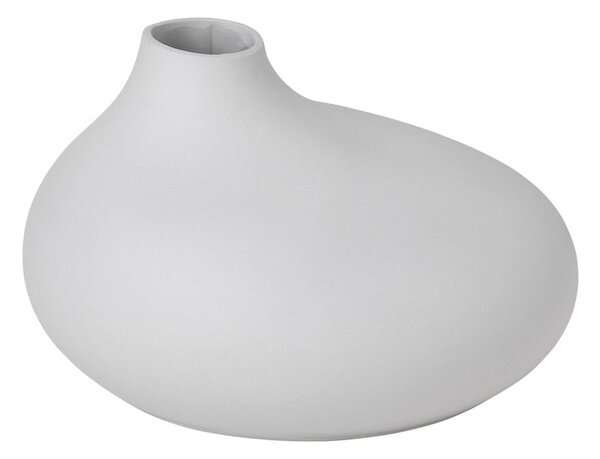 Svetlo siva porcelanasta vaza (višina 13 cm) Nona – Blomus