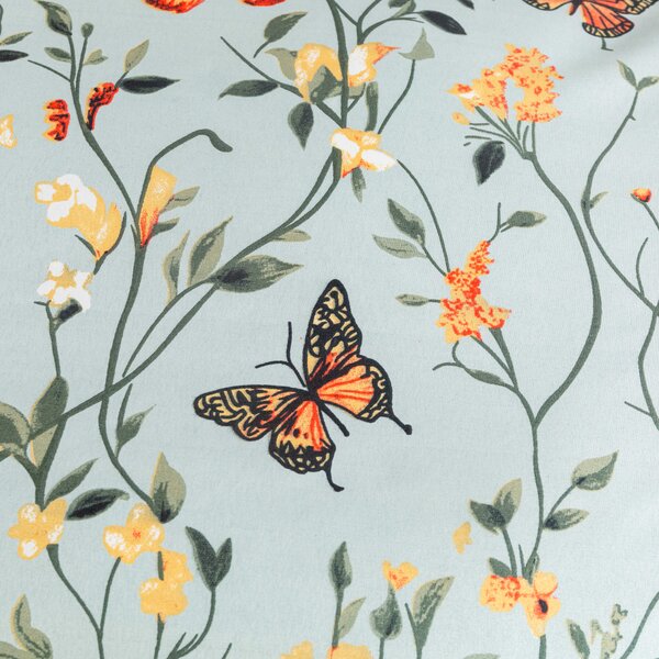 Posteljnina iz mikrovlaken MONARCH WINGS svetlo modra Dimenzije posteljnine: 70 x 90 cm | 140 x 220 cm