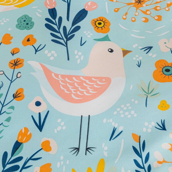 Posteljnina iz mikrovlaken SPRING TWEET barvna Dimenzije posteljnine: 2 kom 70 x 90 cm | 200 x 220 cm
