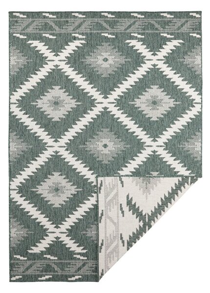 Zeleno-krem zunanja preproga NORTHRUGS Malibu, 230 x 160 cm