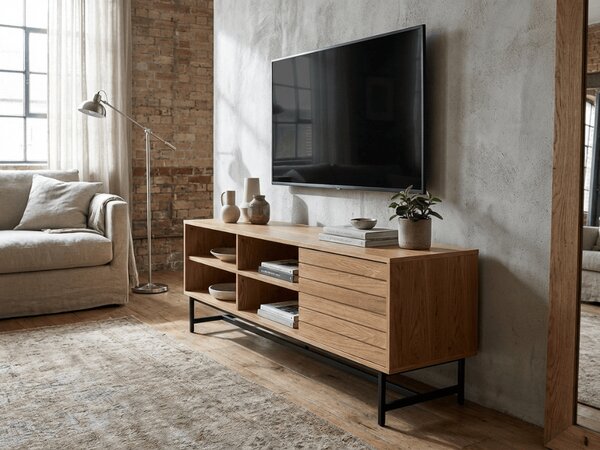TV omarica VALMOR 140x40 cm, dekor hrast