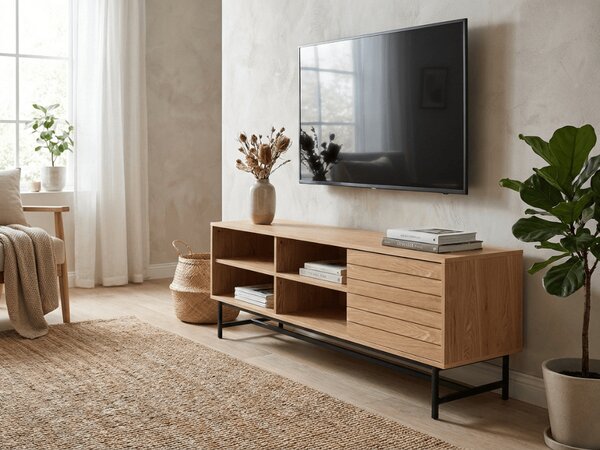 TV omarica VALMOR 140x40 cm, dekor hrast