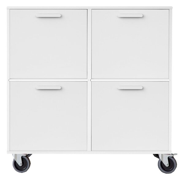 Bela nizka komoda 89x82 cm Keep by Hammel - Hammel Furniture