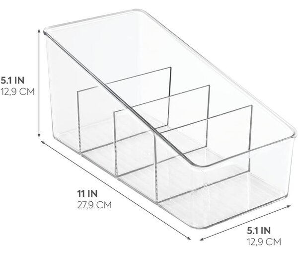 Plastičen organizator za hladilnik Linus – iDesign