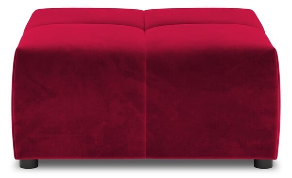 Rdeč žametni kavč modul Rome Velvet - Cosmopolitan Design