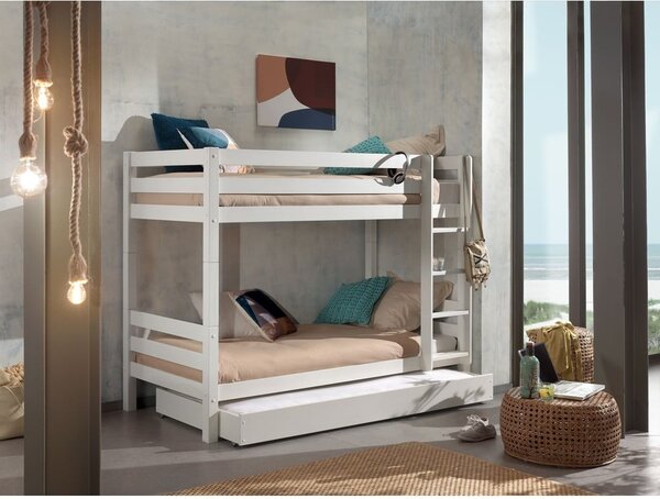 Bel otroški predal za pod posteljo 90x190 cm Pino – Vipack