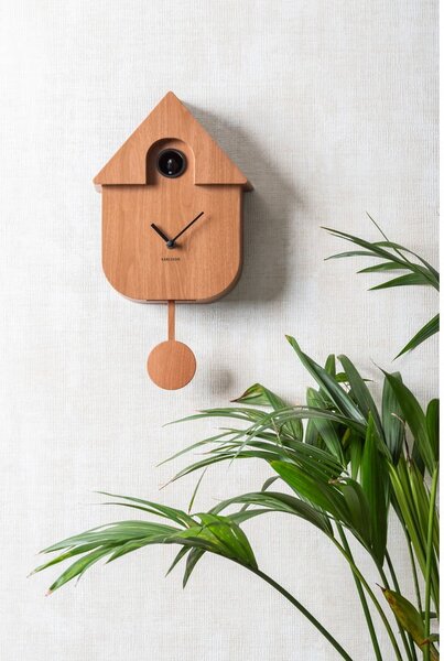 Nihajna stenska ura Modern Cuckoo – Karlsson