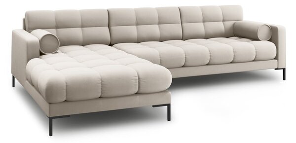 Bež kotna sedežna garnitura (levi kot) Bali – Cosmopolitan Design