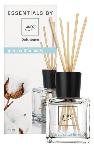 Dišava za prostor Ipuro ESSENTIALS Cotton Fields (50 ml)