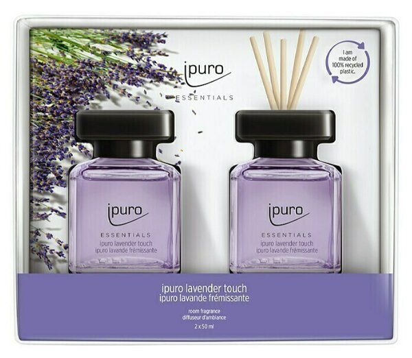 Dišava za prostor Ipuro ESSENTIALS Lavender Touch (2 x 50 ml)