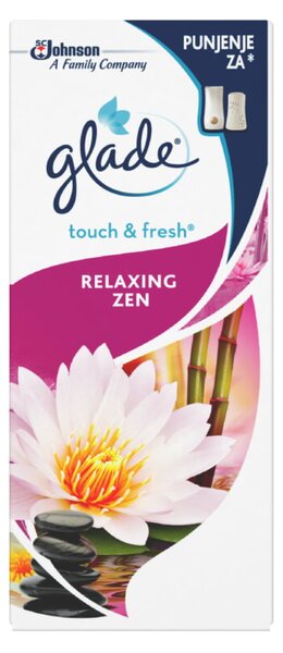 Polnilo za osvežilec zraka v spreju Glade® touch & fresh® Relaxing Zen (10 ml)