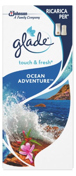 Polnilo za osvežilec zraka v spreju Glade® touch & fresh® Ocean Adventure (10 ml)