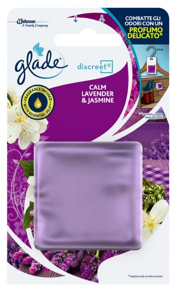 Polnilo za električni osvežilec zraka Glade® Discreet® Lavender (2 kos, 8 g)