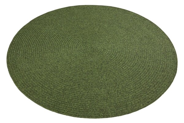 Zelena okrogla zunanja preproga ø 150 cm - NORTHRUGS