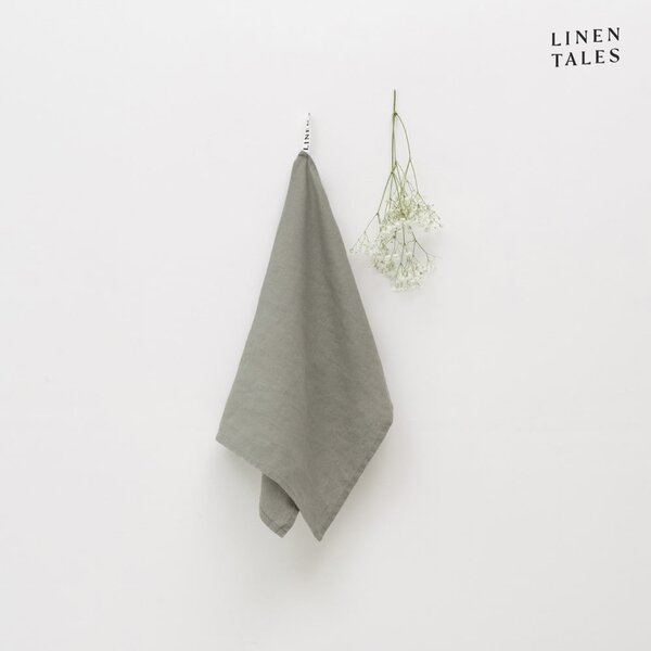 Lanena kuhinjska krpa 45x65 cm Khaki – Linen Tales