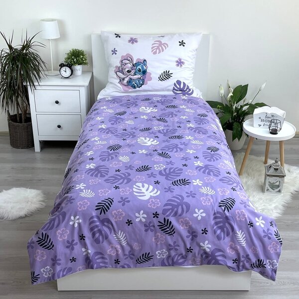 Bombažna otroška posteljnina 140x200 cm Lilo and Stitch – Jerry Fabrics