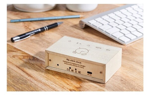 Digitalna budilka Flip Click – Gingko