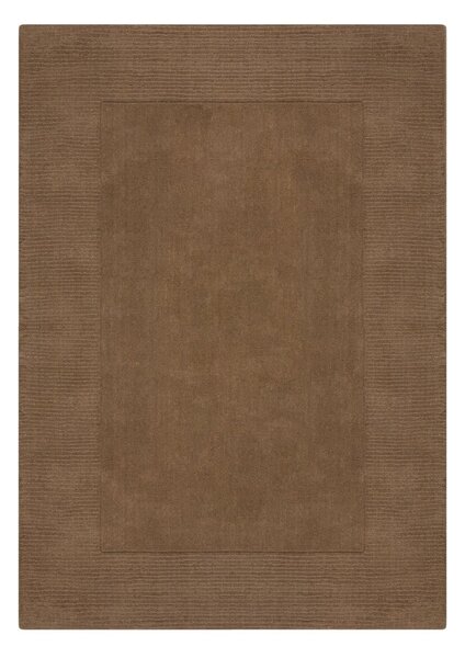 Rjava volnena preproga 120x170 cm – Flair Rugs