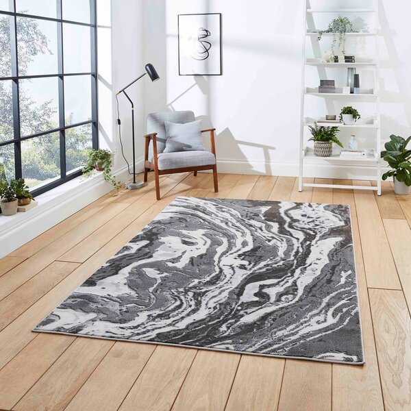 Siva preproga 80x150 cm Apollo – Think Rugs