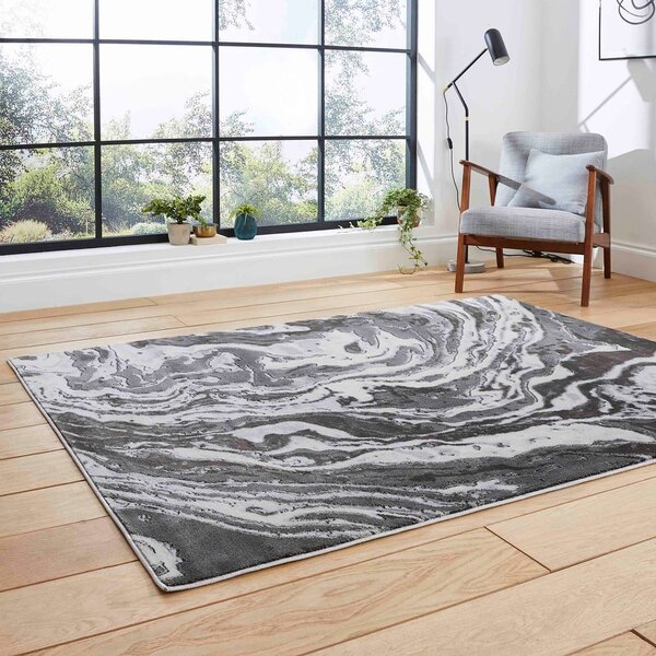 Siva preproga 80x150 cm Apollo – Think Rugs