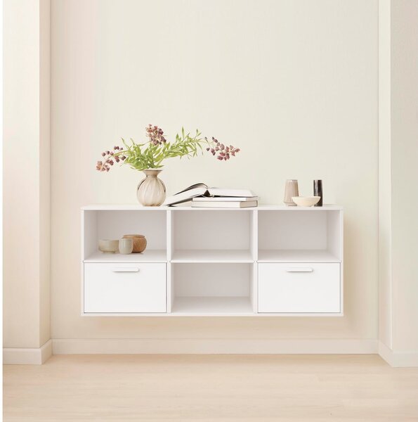 Bela nizka komoda 134x56 cm Keep by Hammel - Hammel Furniture