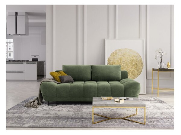 Zelen raztegljiv trosed Windsor & Co Sofas Cumulus