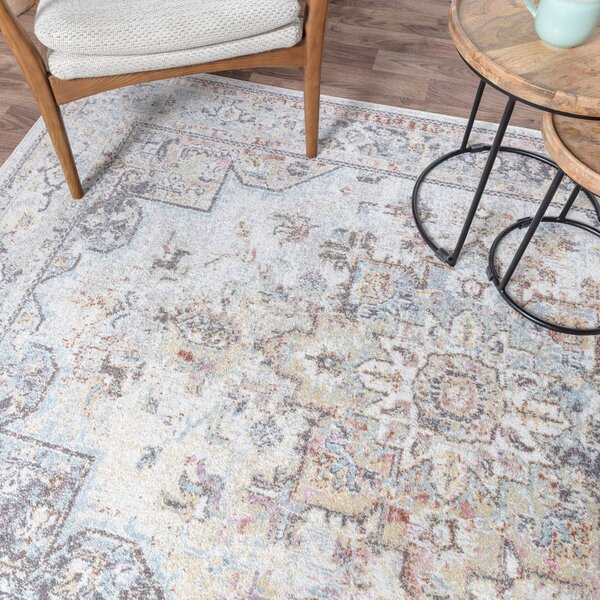 Kremno bela preproga 160x230 cm Flores – Asiatic Carpets