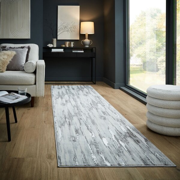 Siv tekač 80x300 cm Gleam – Flair Rugs