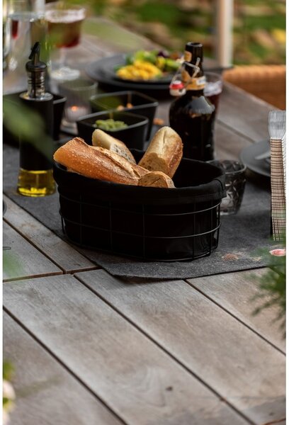 Črna mrežasta pososda za kruh Wenko Black Outdoor Kitchen Bela