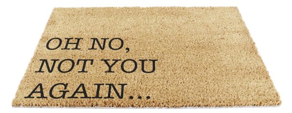 Predpražnik iz kokosovih vlaken 40x60 cm Oh No Not You Again – Artsy Doormats