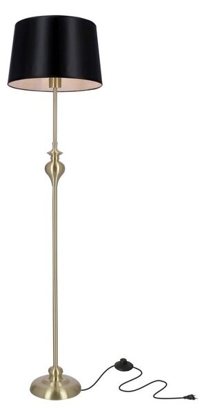 Talna svetilka v črni in zlati barvi (višina 135 cm) Prima Gold - Candellux Lighting