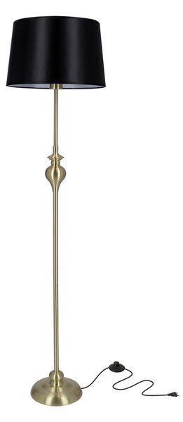 Talna svetilka v črni in zlati barvi (višina 135 cm) Prima Gold - Candellux Lighting