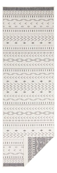 Sivo-krem zunanja preproga NORTHRUGS Kuba, 250 x 80 cm