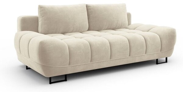 Bež žameten raztegljiv trosed Windsor & Co Sofas Cirrus