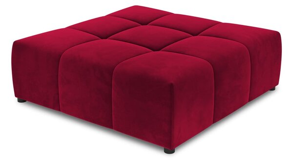 Rdeč žametni kavč modul Rome Velvet - Cosmopolitan Design