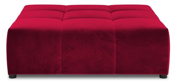 Rdeč žametni kavč modul Rome Velvet - Cosmopolitan Design