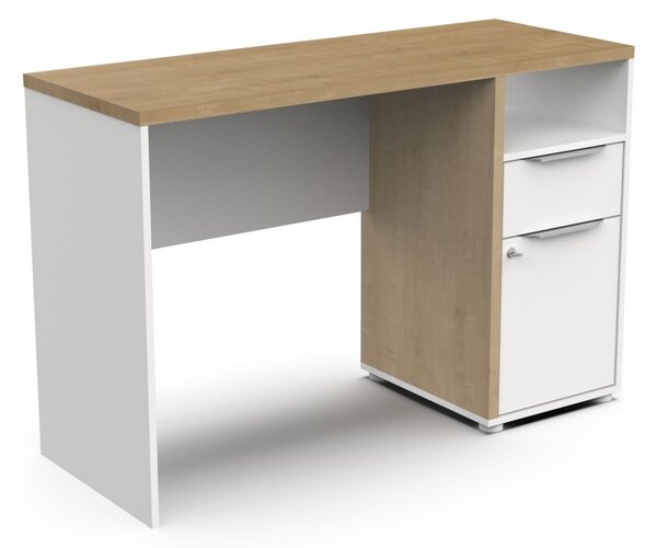 Pisalna miza ACCESS 347764 (bela/rjava)
