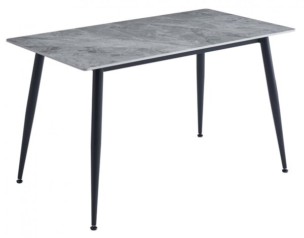Jedilna miza ADRIA 140x80 (hg siv marmor)