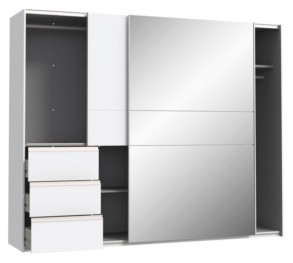 Garderobna omara WINN 2 W2QS52332 (bela)
