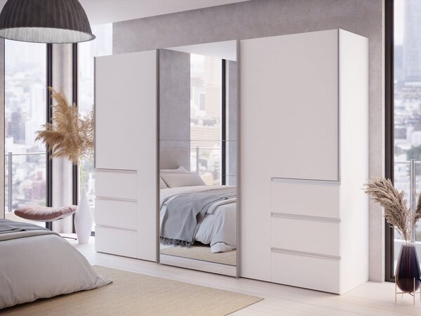 Garderobna omara WINN 2 W2QS13332 (bela)