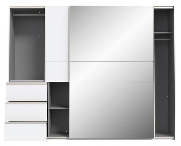 Garderobna omara WINN 2 W2QS52332 (bela)